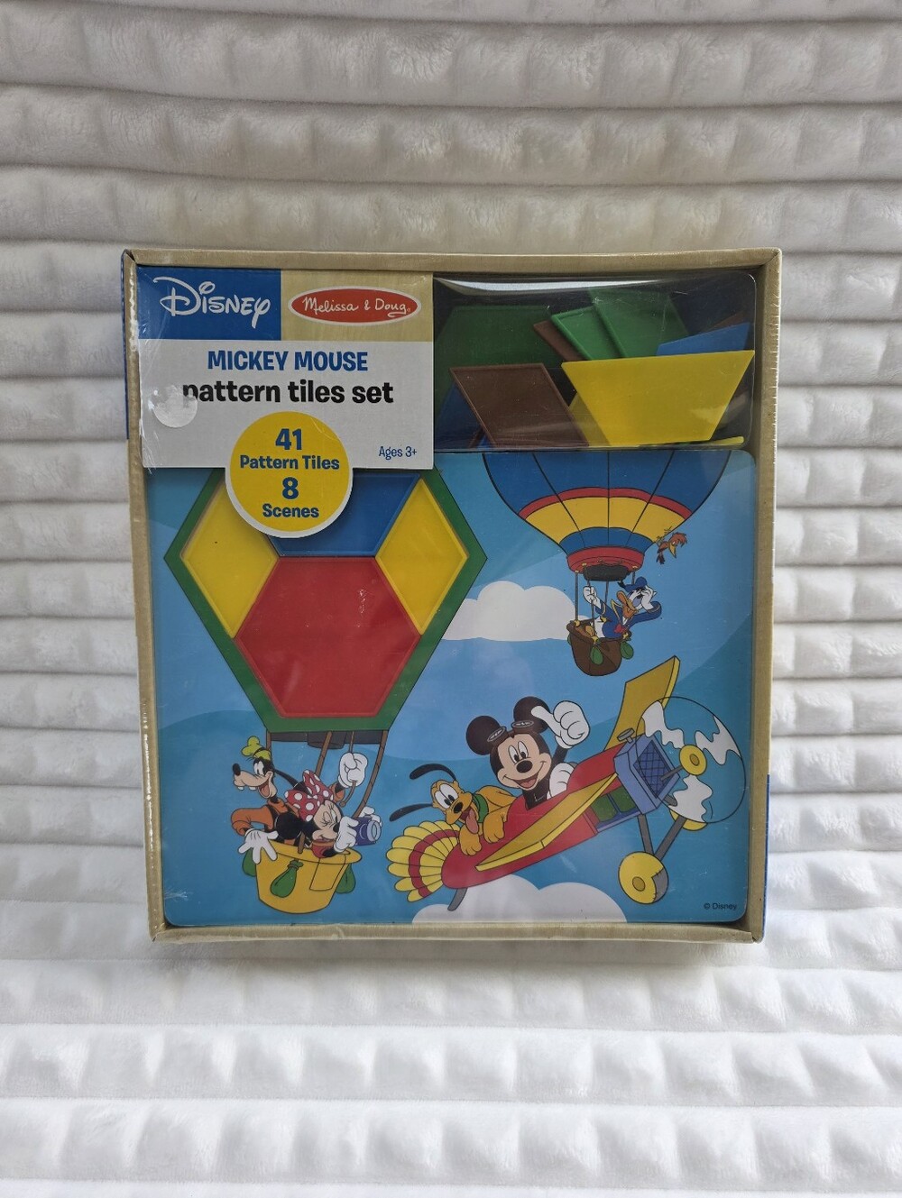 Disney Melissa & Doug Mickey Mouse Pattern Tile Set